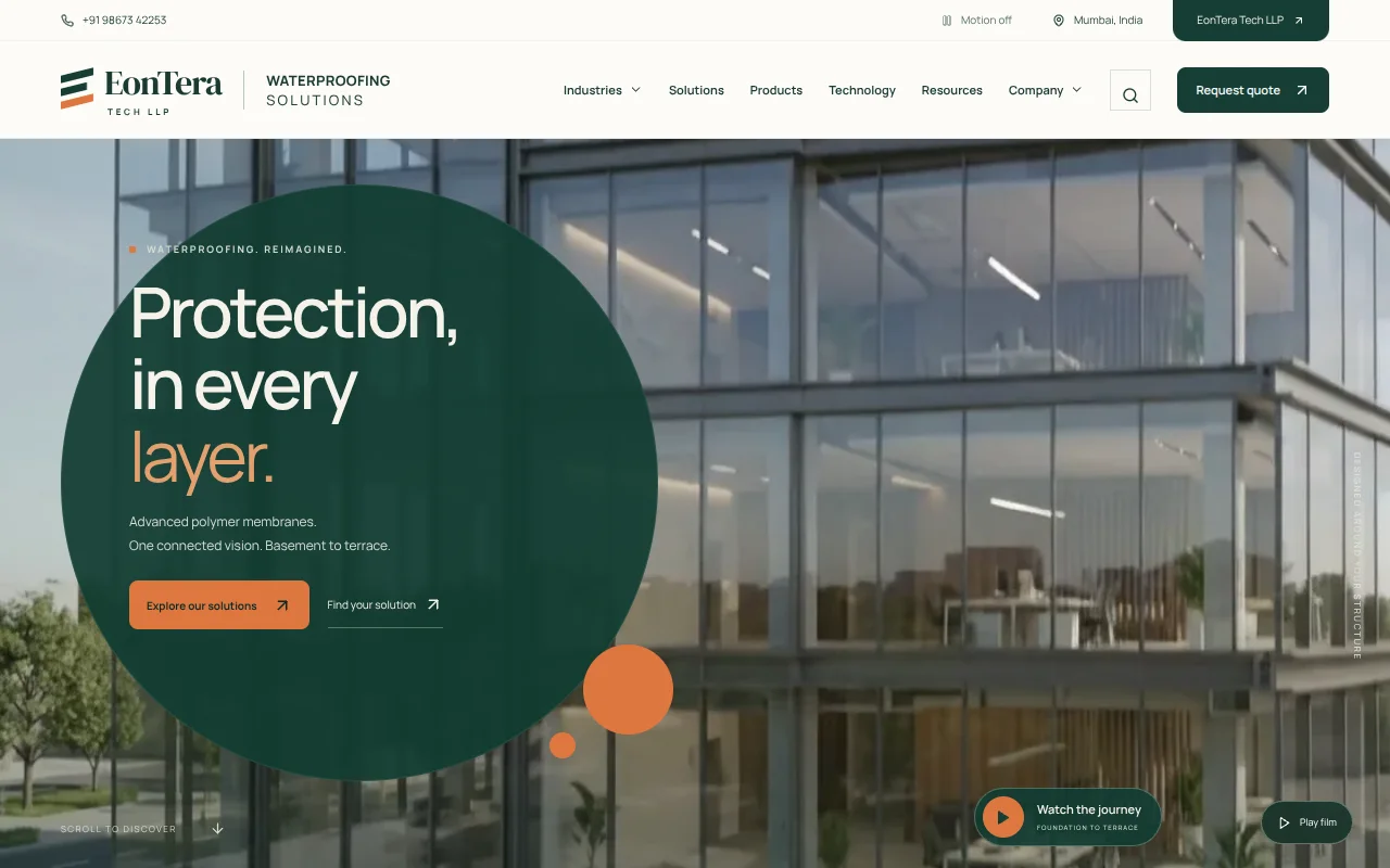 EonTera — project interface